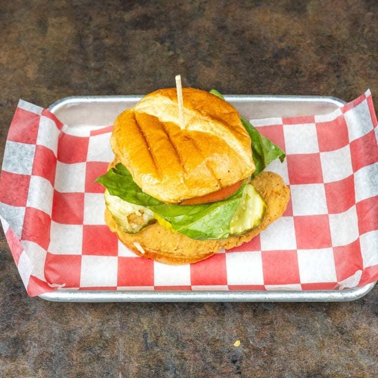 Fried Chicken Sandwich Delight